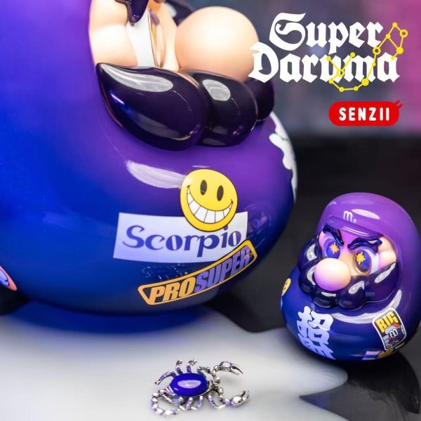 【預購】SENZII千紙 > 十二宮《天蠍座》超級達摩SuperDaruma (雙版本) SENZII千紙,十二宮《天蠍座》超級達摩SuperDaruma,GK,玩具,收藏,擺件,模型,公仔,人偶,手辦,動漫