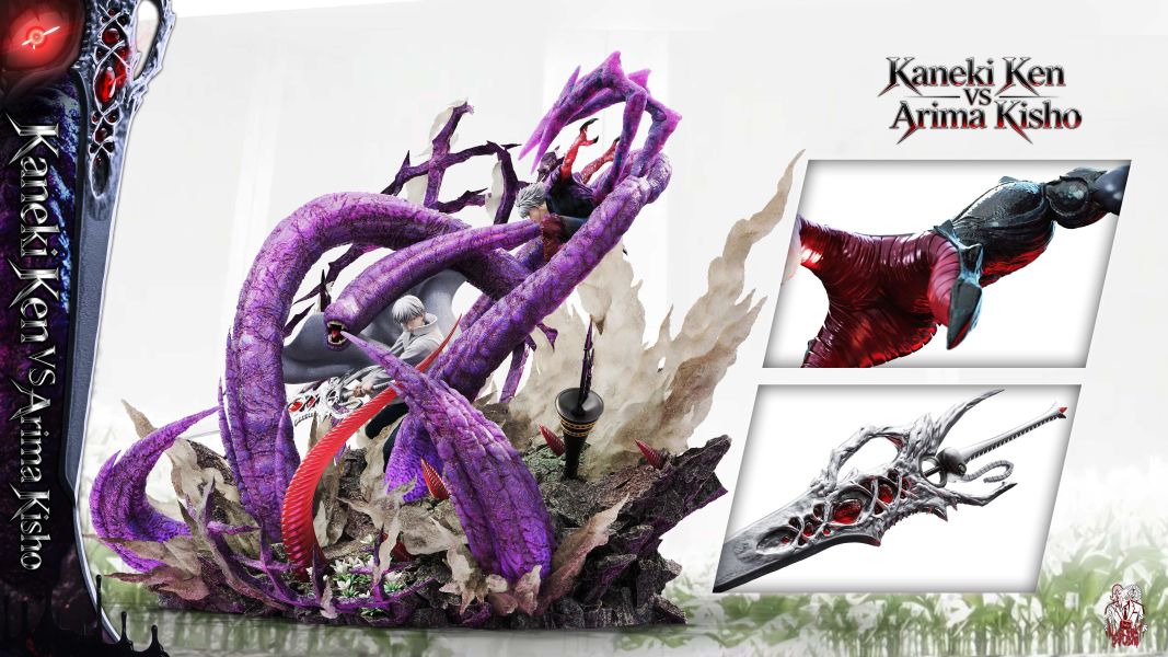 【售罄-代購/追加服務請洽客服】Black Goat > 東京喰種 > 1/6 金木研vs有馬貴將 Black Goat,東京喰種,金木研,有馬貴將,GK,玩具,收藏,擺件,模型,公仔,人偶,手辦,動漫