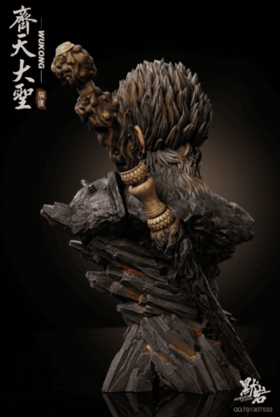 【售罄-代購/追加服務請洽客服】MORENO默岩>西遊記>1/2 & 1/4 齊天大聖孫悟空胸像 西遊記,齊天大聖,孫悟空,MORENO默岩,GK,玩具,模型,雕像,共鳴