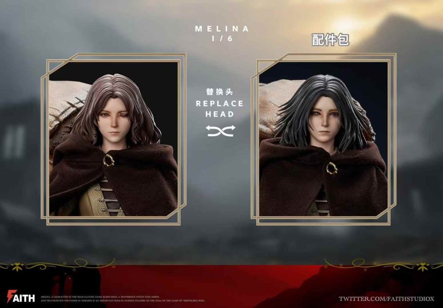 【預購】Faith-Studio > 艾爾登法環 > 1/6 亂鬥系列 梅琳娜 火影忍者,NARUTO,夕日紅,GK,玩具,模型,雕像,共鳴