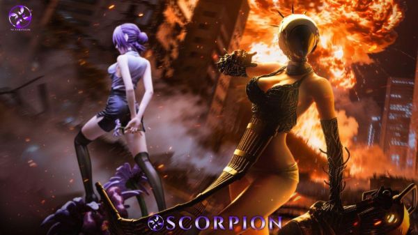 【預購】Scorpion赤蠍 > 鏈鋸人 > 1/4 蕾潔 (多版本) Scorpion赤蠍,鏈鋸人,蕾潔,GK,玩具,收藏,擺件,模型,公仔,人偶,手辦,動漫