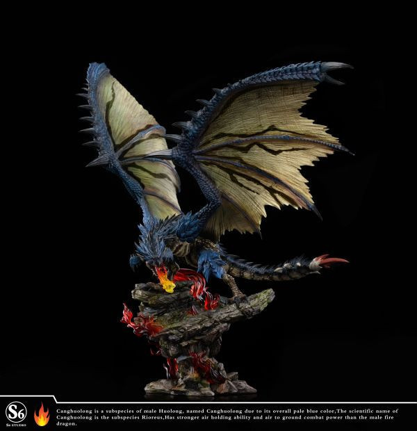 【預購】S6工作室>魔物獵人>共鳴系列 銀火龍 & 蒼火龍 海賊王,航海王,索隆,羅羅亞,利群,POP,修羅,三刀流,GK,玩具,雕像,擺件,收藏