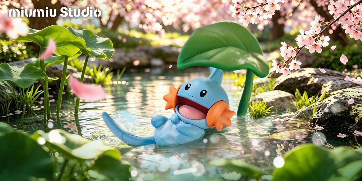 【預購】miumiu夢幻 > 寶可夢 > 1/10 口袋愜意時光第7彈 水躍魚 miumiu夢幻,寶可夢,火球鼠,GK,玩具,收藏,擺件,模型,公仔,人偶,手辦,動漫