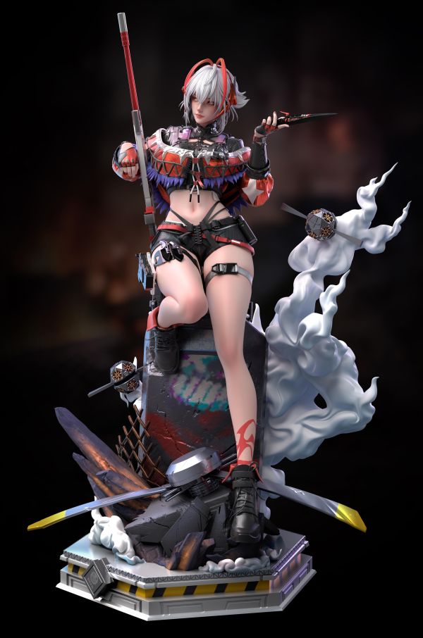 【預購】倒影工作室 & 迷因工作室 > 三角洲行動 & 明日方舟 > 1/4 維什戴爾 駭爪 倒影工作室,迷因工作室,三角洲行動,明日方舟,維什戴爾,駭爪,GK,玩具,收藏,擺件,模型,公仔,人偶,手辦,動漫