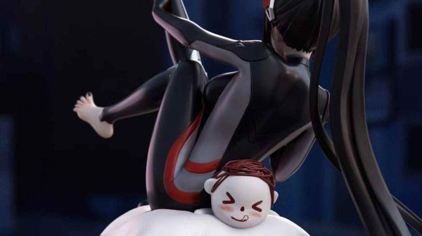 【海外現貨】妖萌萌工作室 > 蔚藍檔案 > 1/6 戰鬥服調月莉音 碧藍航線,妖萌萌 ,七省 ,GK,玩具,模型,雕像,共鳴