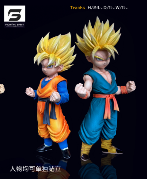 【預購】Fighting Sprit>七龍珠>孫悟天 & 特蘭克斯 七龍珠,Dragonball,孫悟天,特蘭克斯,超級賽亞人,賽亞人,GK,玩具,模型,雕像,共鳴