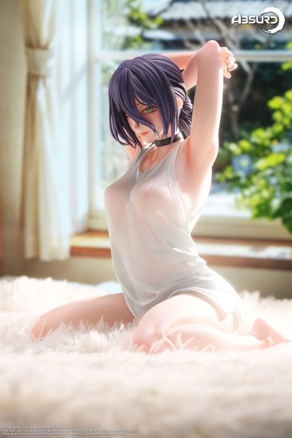 【售罄-代購/追加服務請洽客服】Absurd Studio離譜工作室 > 鏈鋸人 > 1/4 坐姿系列 睡衣蕾潔 (雙頭雕) Absurd Studio離譜工作室,鏈鋸人,蕾潔,GK,玩具,收藏,擺件,模型,公仔,人偶,手辦,動漫