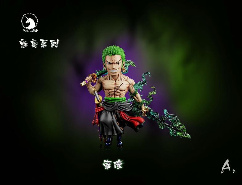 【預購】MDS-Studio > 海賊王 > 宿命對決 鬼島篇010 迎戰索隆 (多版本) 海賊王,索隆,GK,玩具,收藏,擺件