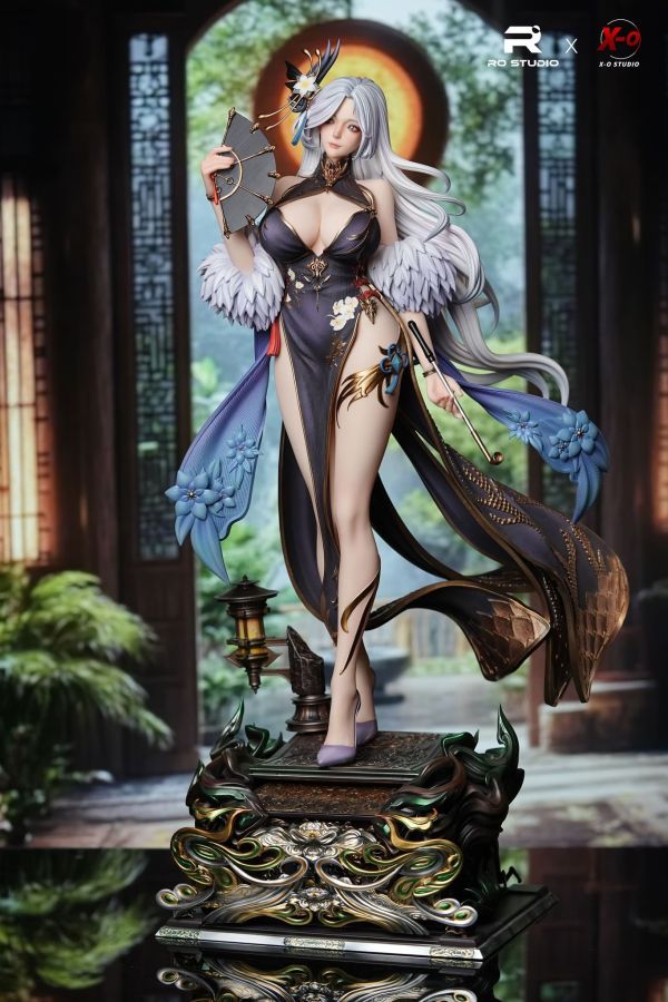 【售罄-代購/追加服務請洽客服】RO-Studio & XO-Stuidio X 原神 1/4 全新系列 雙版本 鶴小姨 申鶴 原神,米哈遊,鶴小姨,申鶴,GK,公仔,雕像,玩具,收藏