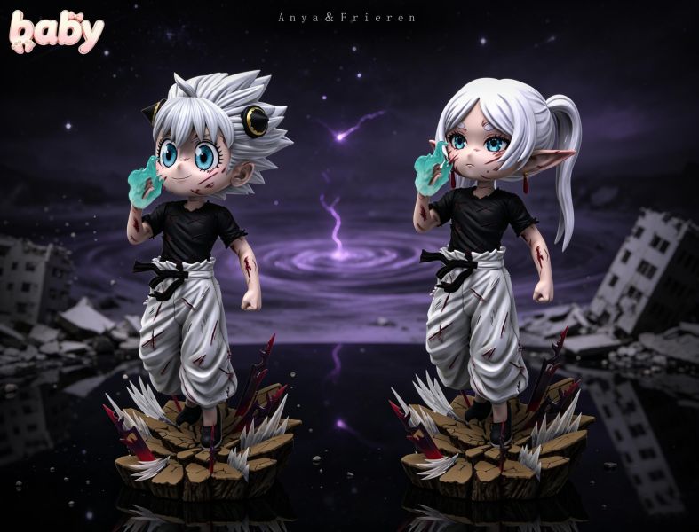 【預購】Baby模玩 > SPYxFAMILY間諜家家酒 & 咒術迴戰 & 葬送的芙莉蓮 > 安妮亞cos變裝戰損五條悟&芙莉蓮 (雙版本) Baby模玩,SPYxFAMILY間諜家家酒,咒術迴戰,葬送的芙莉蓮,安妮亞,GK,玩具,收藏,擺件,模型,公仔,人偶,手辦,動漫