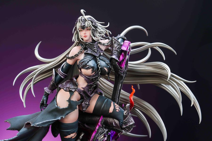 【預購】汽水工作室 > Fate > 1/4 黑貞德 (雙版本) 汽水工作室,Fate,黑貞德,GK,玩具,收藏,擺件,模型,公仔,人偶,手辦,動漫