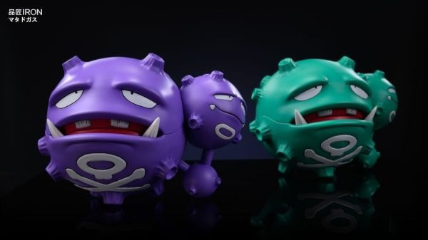 【海外現貨】品匠 IRON > 寶可夢 > MQ064 雙彈瓦斯 怪博士與機器娃娃,阿拉蕾,GK,玩具,模型,雕像,擺飾,收藏,共鳴