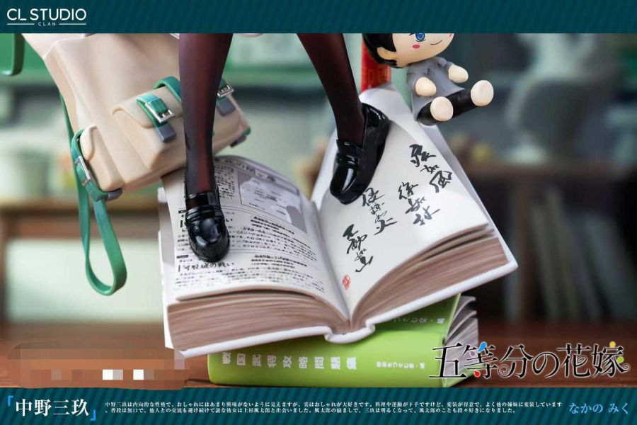【預購】CL-Studio > 五等分的新娘 > 1/6 中野三玖 (多版本) 五等分的新娘,中野三玖,GK,玩具,模型,雕像,共鳴