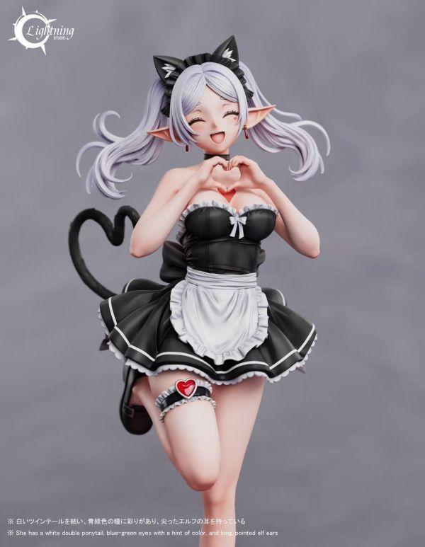 【預購】Lightning-Studio光芒 > 葬送的芙莉蓮 > 1/6 女僕芙莉蓮(雙版本) 櫻花-Studio,葬送的芙莉蓮,芙莉蓮,欣梅爾,GK,玩具,收藏,擺件,模型,公仔,人偶,手辦,動漫