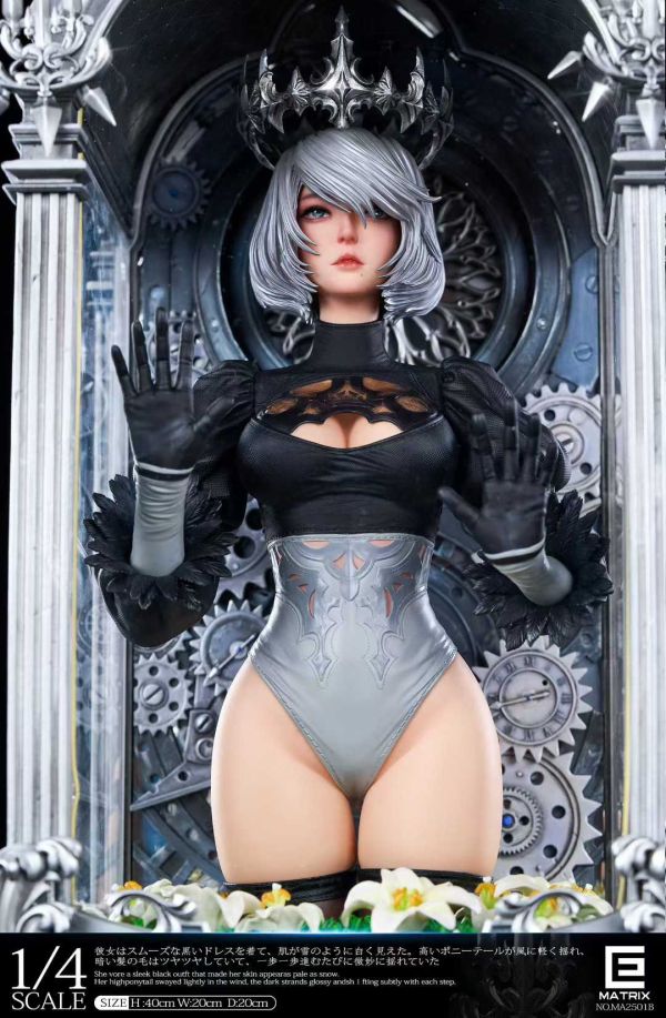 【預購】MATRIX-Studio > 尼爾自動人形 > 1/4 2B (雙版本) MATRIX-Studio,尼爾自動人形,2B,GK,玩具,收藏,擺件,模型,公仔,人偶,手辦,動漫