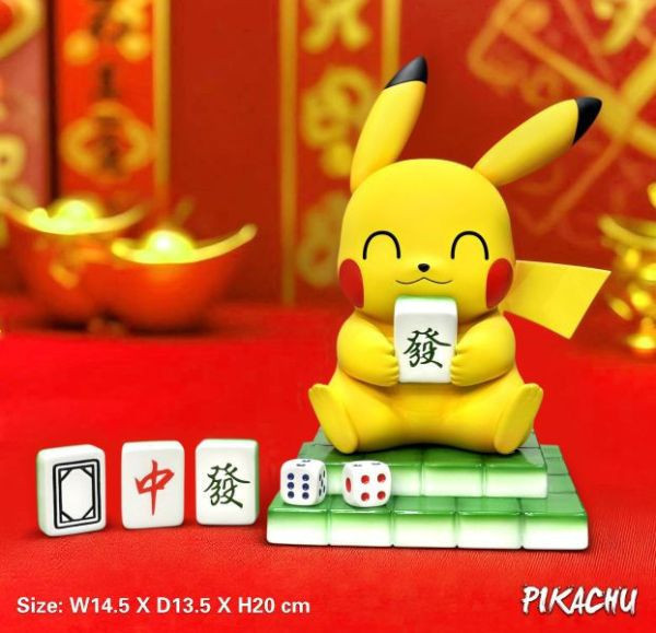 【預購】EGG阿蛋小作坊 > 寶可夢 > 1/1 麻神皮卡丘 (雙比例) EGG阿蛋小作坊,寶可夢,皮卡丘,GK,玩具,收藏,擺件,模型,公仔,人偶,手辦,動漫