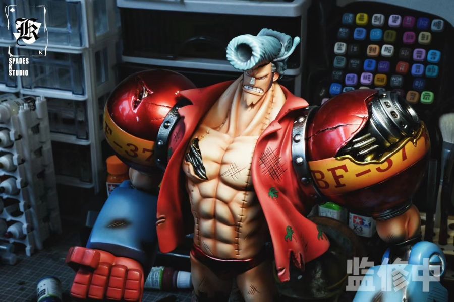 【預購】SPK-STUDIO（黑桃K工作室） >  海賊王 > 戰損弗蘭奇 寶可夢,水箭龜,EX工作室,GK,玩具,模型,雕像,共鳴