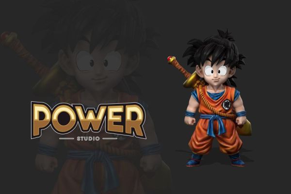 【售罄-代購/追加服務請洽客服】Power-Studio X 七龍珠 賽亞人篇 修煉悟飯 