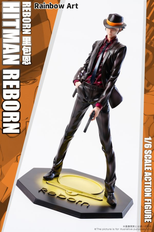 【預購】Rainbow Art > 家庭教師HITMAN REBORN! > 1/6&1/20 彩虹之子成年版系列 里包恩 (雙比例) (多版本) 家庭教師,里包恩,GK,玩具,收藏,擺件