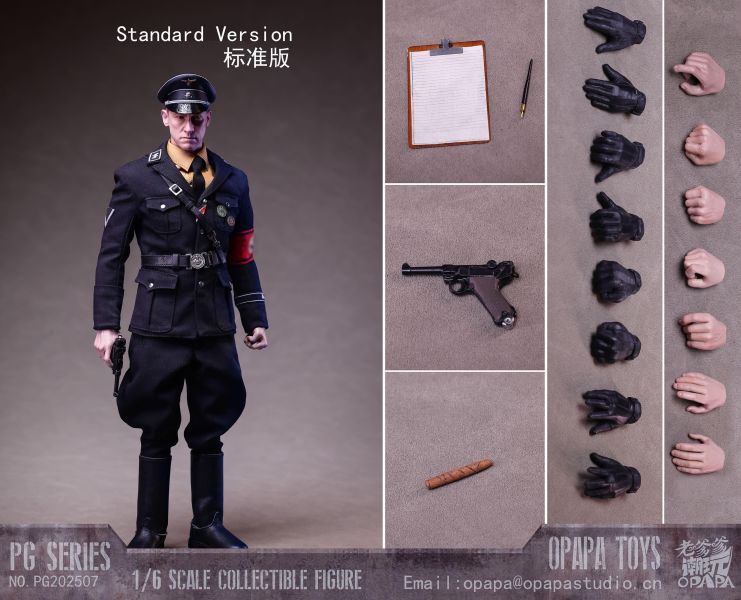 【預購】OPAPA-TOYS > 決勝時刻：先鋒 > 1/6 弗萊辛格-篡位者-第四帝國頭領 (雙版本) 迷因工作室,絕區零,希格莉德,GK,玩具,收藏,擺件,模型,公仔,人偶,手辦,動漫