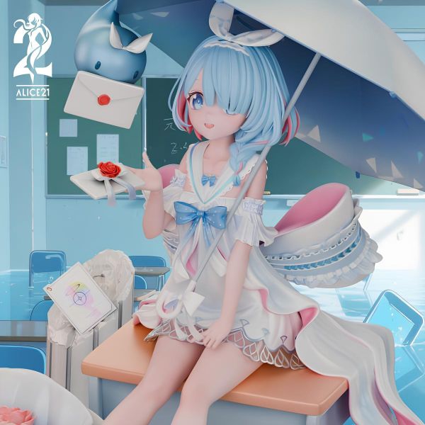 【預購】Alice21 > 蔚藍檔案 > 1/6 純白誓約 澈藍心約 阿洛娜 蔚藍檔案,阿洛娜,GK,玩具,模型,雕像,共鳴
