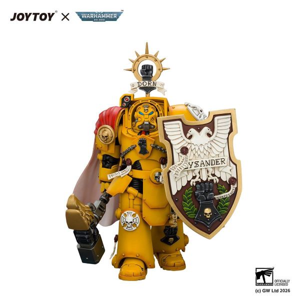 【預購】JOYTOY > 戰鎚40K > 1/18 帝國之拳 達納斯·萊山德 JOYTOY,戰鎚40K,帝國之拳,達納斯·萊山德,GK,玩具,收藏,擺件,模型,公仔,人偶,手辦,動漫