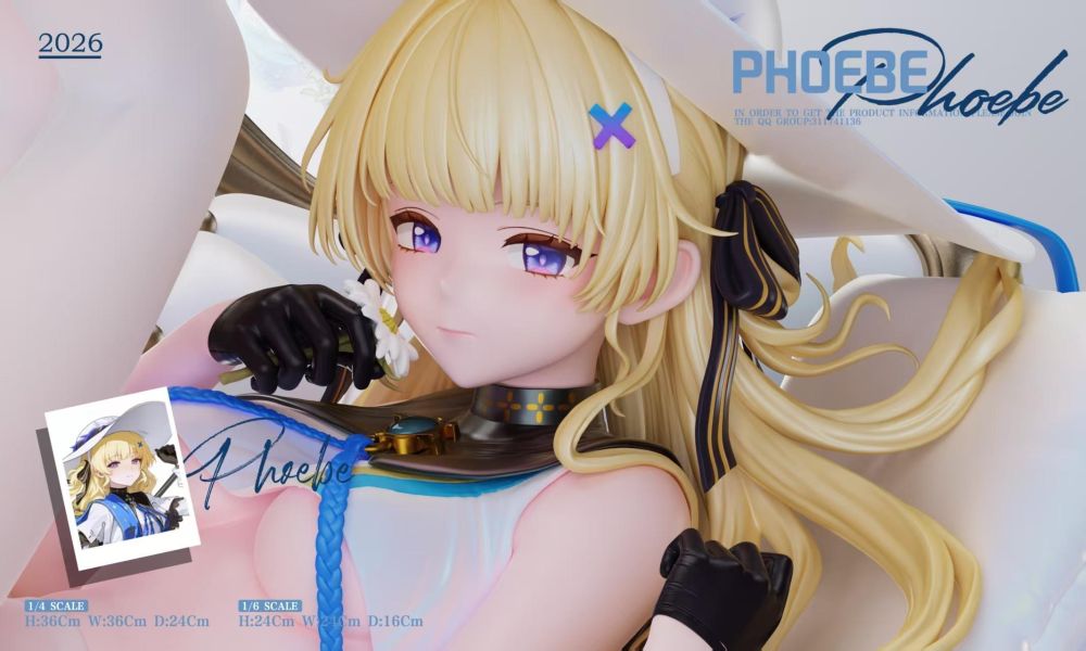 【預購】Flawless-Studio & haku > 鳴潮 > 1/6 & 1/4 菲比(可脫有細節) 淩月工作室,鳴潮,菲比,GK,玩具,收藏,擺件,模型,公仔,人偶,手辦,動漫