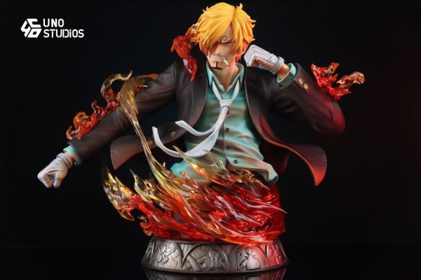 【售罄-代購/追加服務請洽客服】UNO工作室 > 海賊王 > 1/4 桌擺件胸像 香吉士 (雙版本) 海賊王,香吉士,GK,玩具,模型,雕像,共鳴