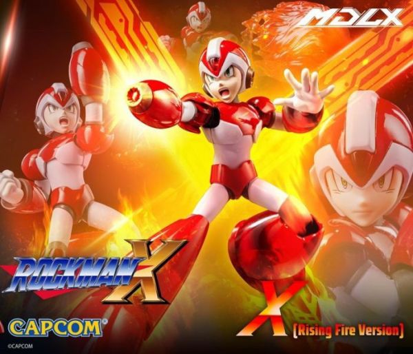 【預購】Three Zero > 洛克人 > MDLX 上升火焰版 Three Zero,洛克人,MDLX,GK,玩具,收藏,擺件,模型,公仔,人偶,手辦,動漫