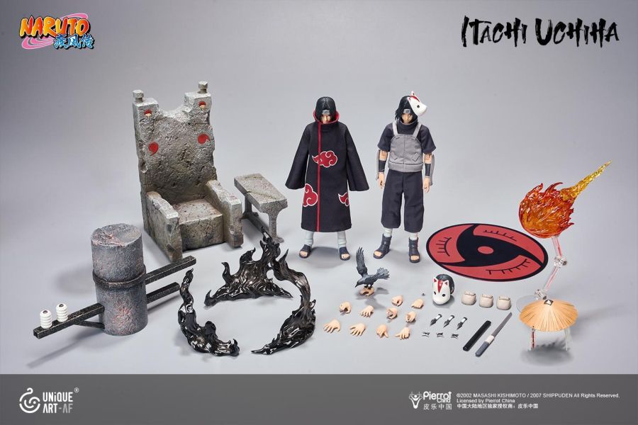 【預購】UNiQUE ART > 火影忍者 > 1/12 疾風傳 宇智波鼬 (雙版本) UNiQUE ART,火影忍者,宇智波鼬,GK,玩具,收藏,擺件,模型,公仔,人偶,手辦,動漫