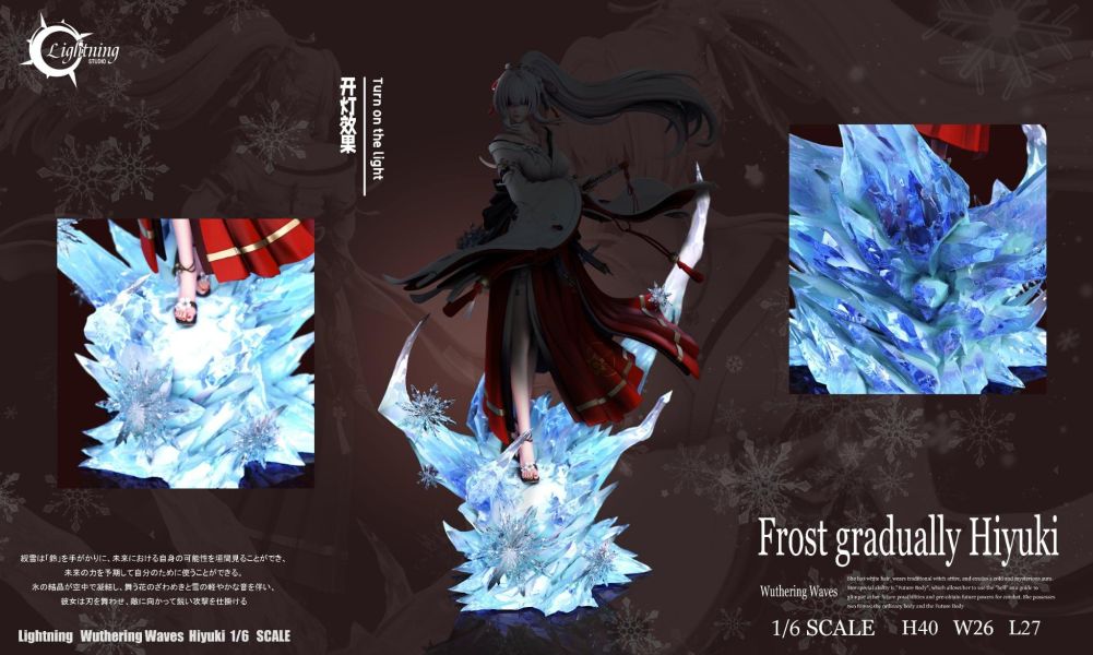 【預購】Lightning光芒 > 鳴潮 > 1/6 灼櫻巫女 緋雪 Lightning光芒,鳴潮,緋雪,GK,玩具,收藏,擺件,模型,公仔,人偶,手辦,動漫