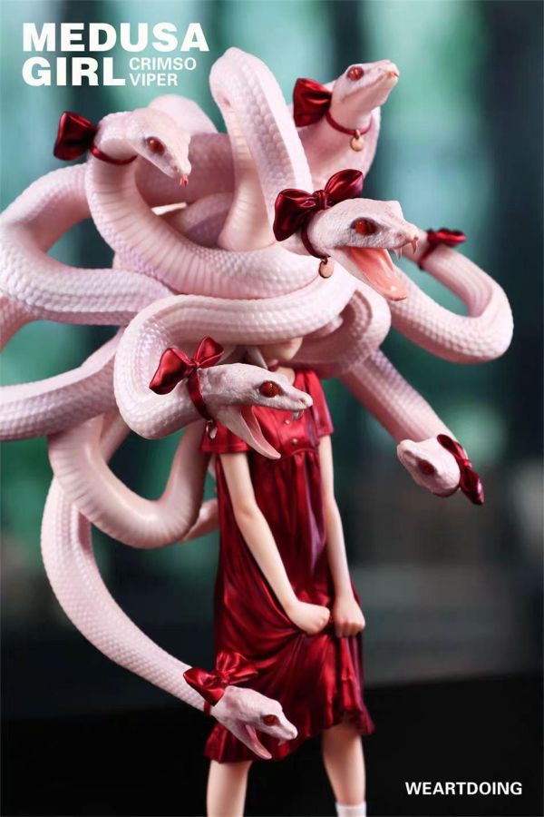【預購】WeArtDoing > 原創 > 美杜莎少女 (雙版本) WeArtDoing,美杜莎少女,GK,玩具,收藏,擺件,模型,公仔,人偶,手辦,動漫