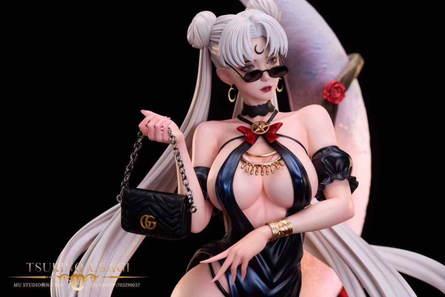 【預購】MU-Studio > 美少女戰士 > 暗黑水冰月 月野兔 (雙版本) 美少女戰士,月野兔,GK,玩具,收藏,擺件