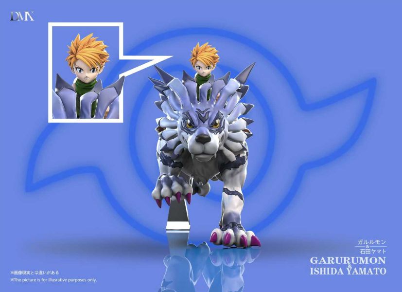 【預購】DMX-Studio>數碼寶貝>騎姿系列第七彈 加魯魯獸 & 阿和 