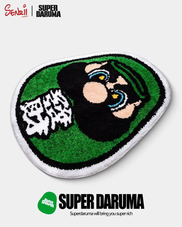 【預購】SENZII千紙 > 任天堂 > 超級達摩SuperDaruma 發財地毯 任天堂,超級達摩,發財地毯,GK,玩具,模型,雕像,共鳴