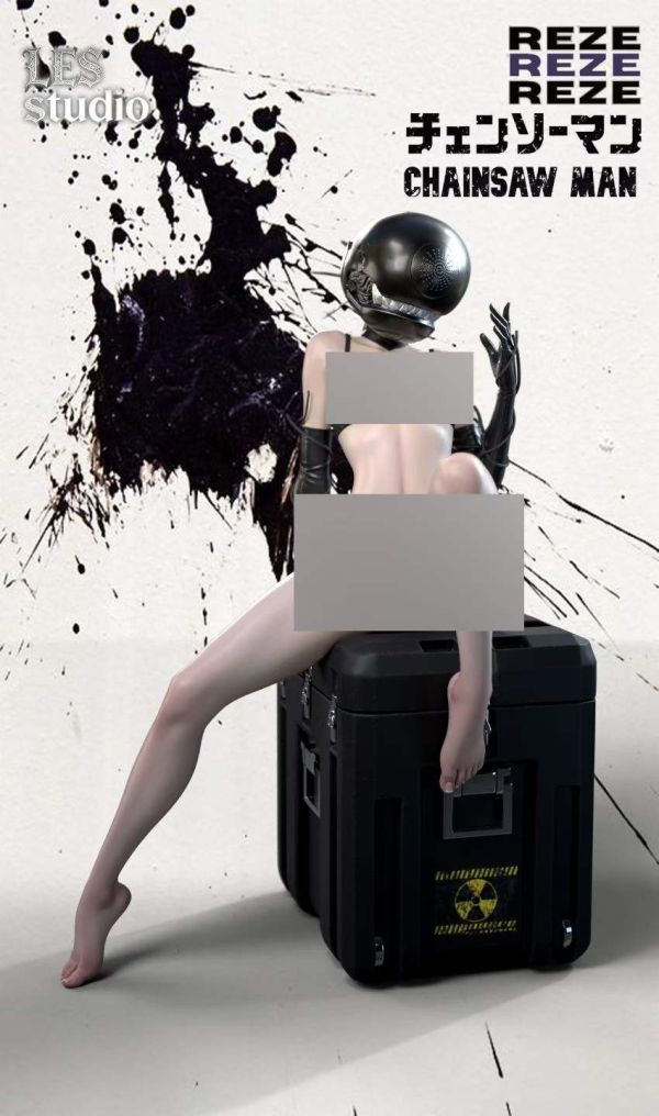 【預購】LES-Studio > 鏈鋸人 > 1/4 Artist美術館系列 蕾潔 (雙版本) LES-Studio,鏈鋸人,蕾潔,GK,玩具,收藏,擺件,模型,公仔,人偶,手辦,動漫