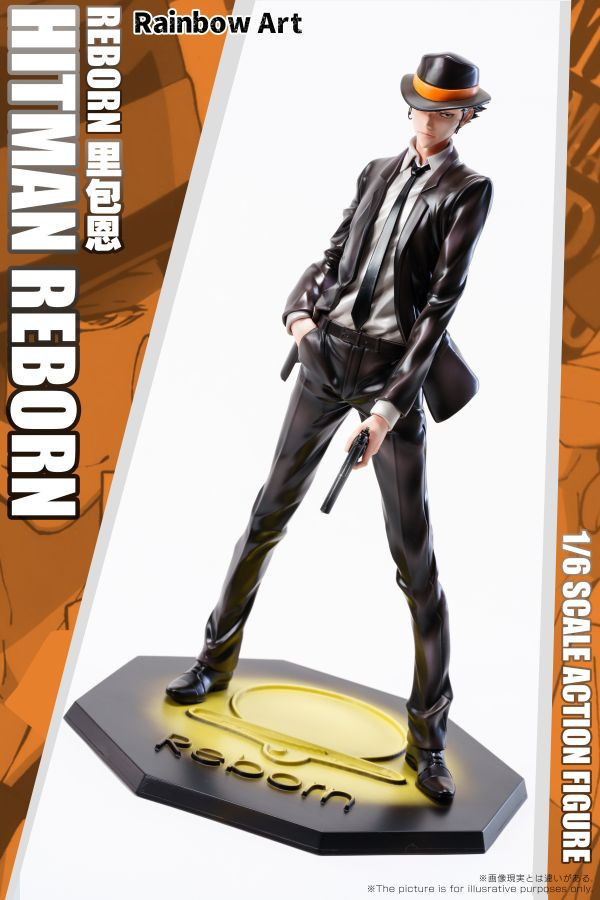 【預購】Rainbow Art > 家庭教師HITMAN REBORN! > 1/6&1/20 彩虹之子成年版系列 里包恩 (雙比例) (多版本) 家庭教師,里包恩,GK,玩具,收藏,擺件