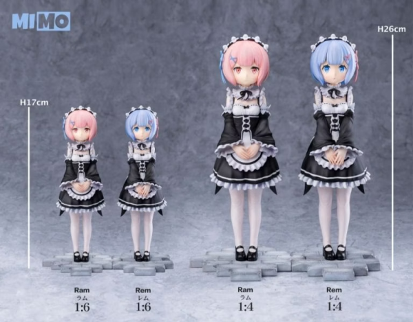 【海外現貨】Mimo > Re:從零開始的異世界生活 > 1/4&1/6 幼年蕾姆&拉姆 Mimo,SPYxFAMILY間諜家家酒,鬼滅之刃,GK,玩具,收藏,擺件,模型,公仔,人偶,手辦,動漫