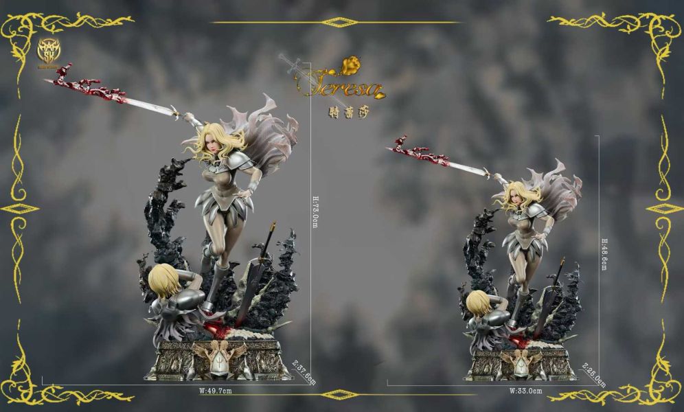 【預購】Mask-Studio > 獵魔戰記 > 1/4&1/6 泰莉莎 (雙比例) Mask-Studio,獵魔戰記,泰莉莎,GK,玩具,收藏,擺件,模型,公仔,人偶,手辦,動漫