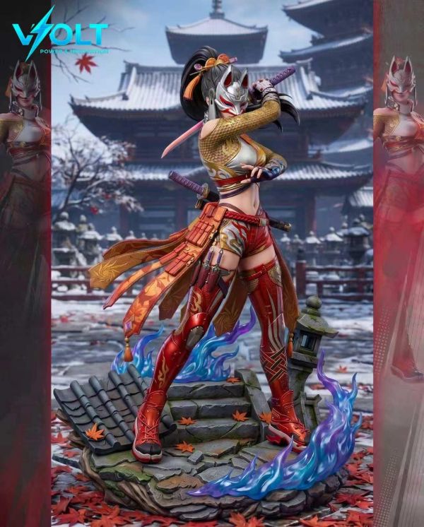 【預購】VOLT-Studio > 鐵拳 > 1/6 狐面女忍 州光 VOLT-Studio,鐵拳,州光,GK,玩具,收藏,擺件,模型,公仔,人偶,手辦,動漫