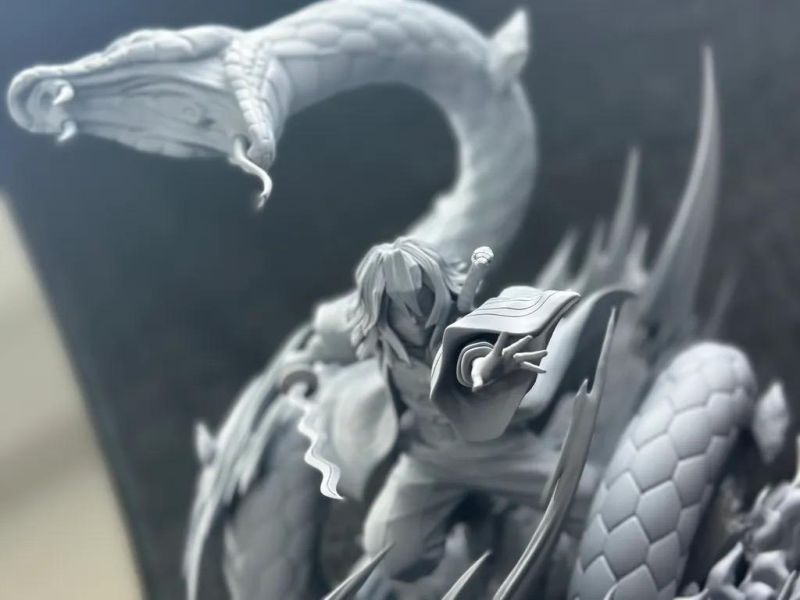 【預購】櫻花-Studio > 鬼滅之刃 > 1/8 蛇柱 伊黑小芭內 櫻花-Studio,鬼滅之刃,蛇柱,伊黑小芭內,GK,玩具,收藏,擺件,模型,公仔,人偶,手辦,動漫