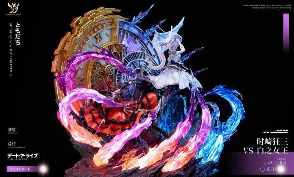 【代購】Imagination(YY) > 約會大作戰 > 1/6 時崎狂三vs白之女王 (雙版本) Imagination(YY),約會大作戰,時崎狂三,白之女王,GK,玩具,收藏,擺件,模型,公仔,人偶,手辦,動漫