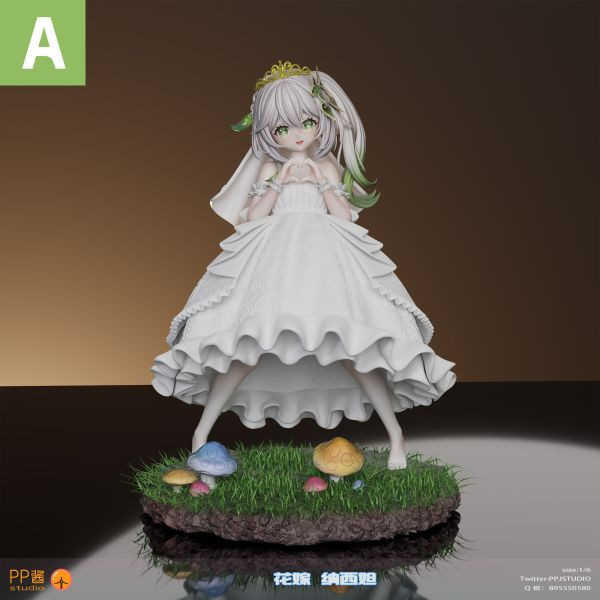 【售罄-代購/追加服務請洽客服】pp醬 > 原神 > 1/6 花嫁納西妲 鏈鋸人,chainsawman,瑪奇瑪,真紀真,18禁,GK,玩具,模型,雕像,共鳴