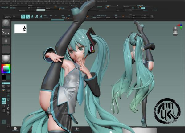 【預購】MoKu-Studio > 初音未來 > 1/4&1/6 初音未來 (雙版本) (雙比例) MoKu-Studio,初音未來,GK,玩具,收藏,擺件,模型,公仔,人偶,手辦,動漫