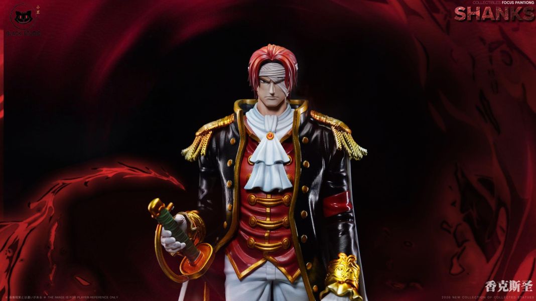 【預購】Black小黑 > 海賊王 > 香克斯聖 Black小黑,海賊王,香克斯,GK,玩具,收藏,擺件,模型,公仔,人偶,手辦,動漫