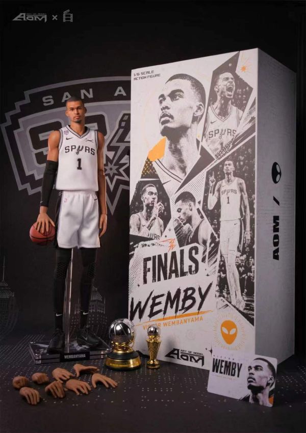 【預購】AOM > NBA > 1/6 26總決賽G5 維克托·文班亞馬 AOM,NBA,維克托·文班亞馬,GK,玩具,收藏,擺件,模型,公仔,人偶,手辦,動漫