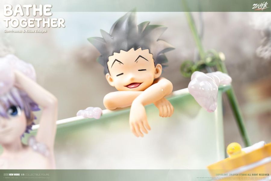 【預購】Zoldyck > HUNTER×HUNTER全職獵人 > 浴室奇犽&小傑 Zoldyck,HUNTER×HUNTER全職獵人,奇犽,小傑,GK,玩具,收藏,擺件,模型,公仔,人偶,手辦,動漫