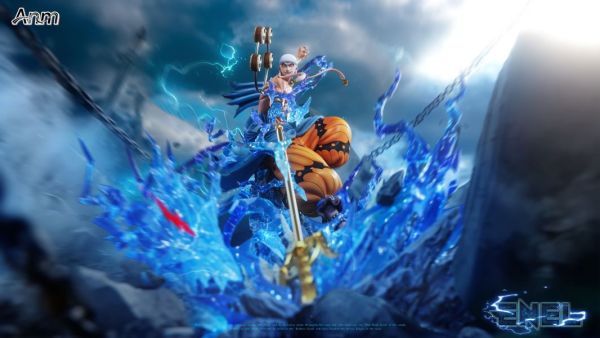 【預購】Anm-Studio > 海賊王 > 輕雕像系列 雷神 艾涅爾 海賊王,艾涅爾,GK,玩具,模型,雕像,共鳴