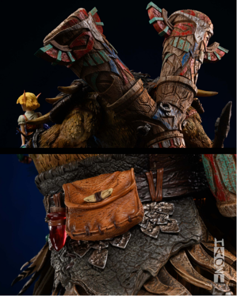 【預購】HAOZI工作室 X 魔獸世界 塗裝成品 凱恩雕像 凱恩雕像,魔獸世界,塗裝成品,HAOZI工作室,GK,玩具,雕像,擺件,收藏