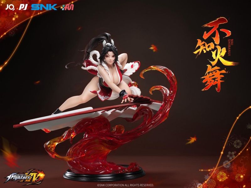 【預購】《正版授權》JQ Collectibles & PIJI否極  > 格鬥天王 > 1/6 不知火舞 (雙版本) JQ Collectibles,PIJI否極,格鬥天王,不知火舞,GK,玩具,收藏,擺件,模型,公仔,人偶,手辦,動漫